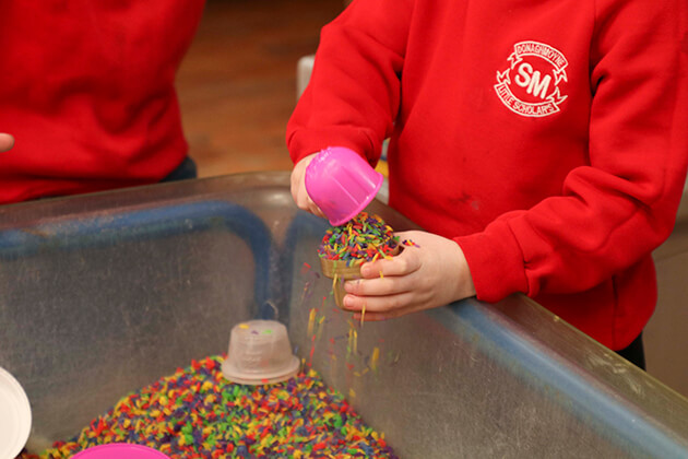 St. Michael’s Little Scholars - Messy Play